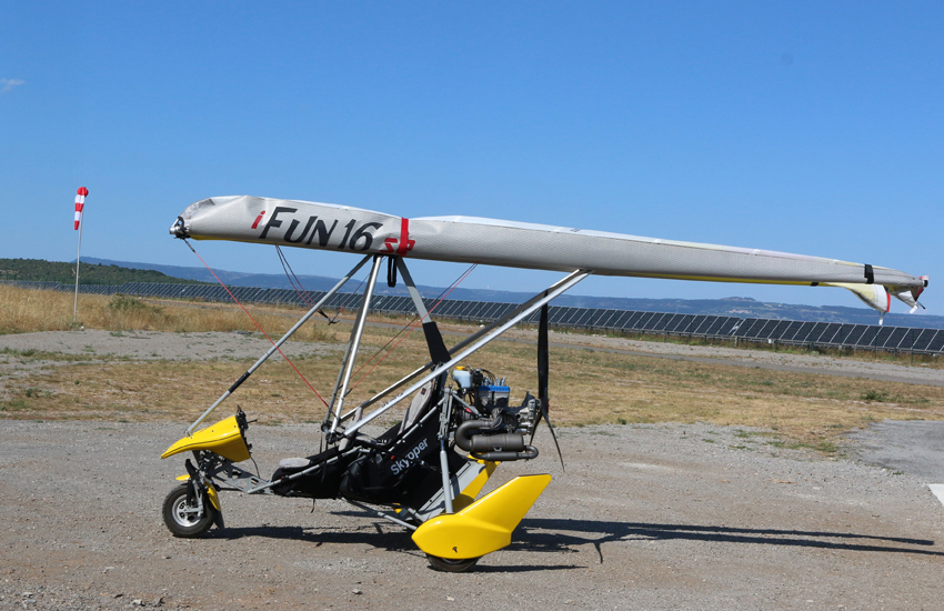 Ailes à pliage rapide